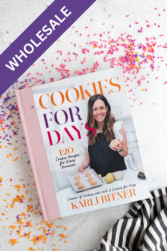 Wholesale Cookies For Days- 120 Cookie Recipes For Every Occasion (Hardcover Copy)