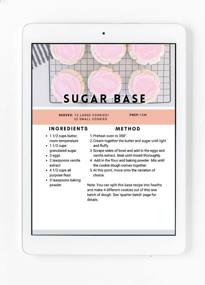 Cookie Lover Mix + Match Recipe eBook (Cookie Lover Book 1) (Digital eBook)