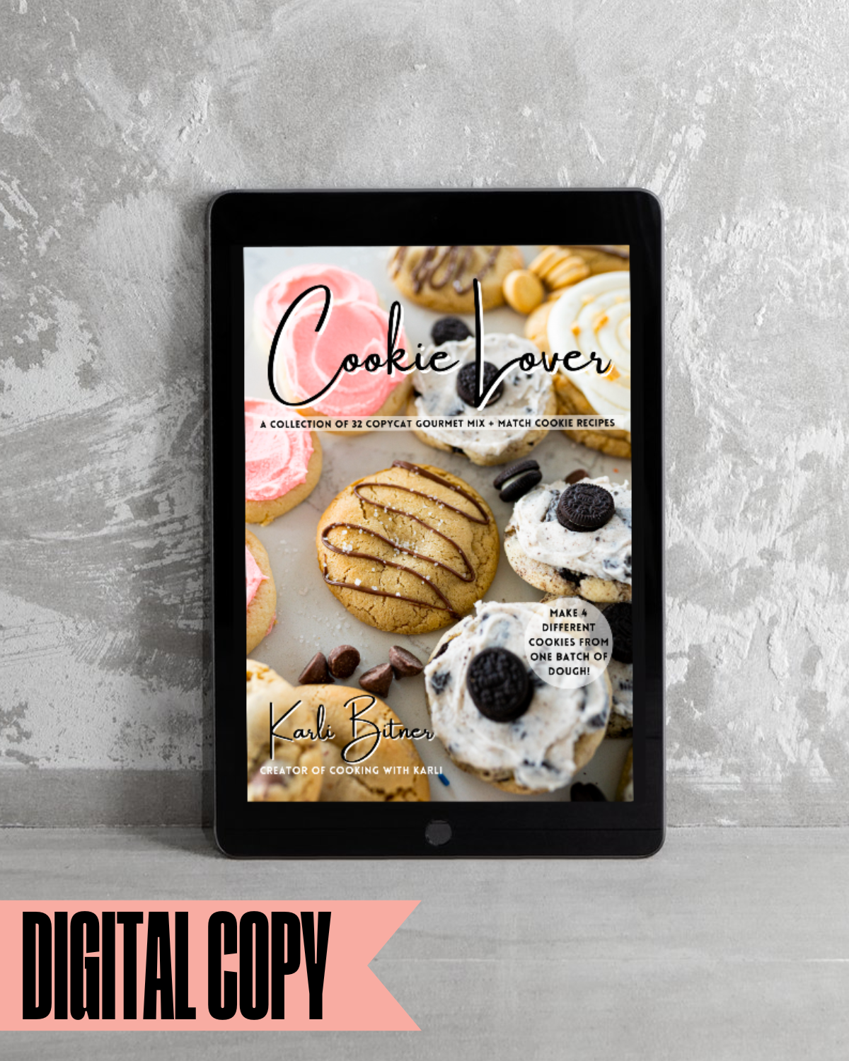 Cookie Lover Mix + Match Recipe eBook (Cookie Lover Book 1) (Digital eBook)