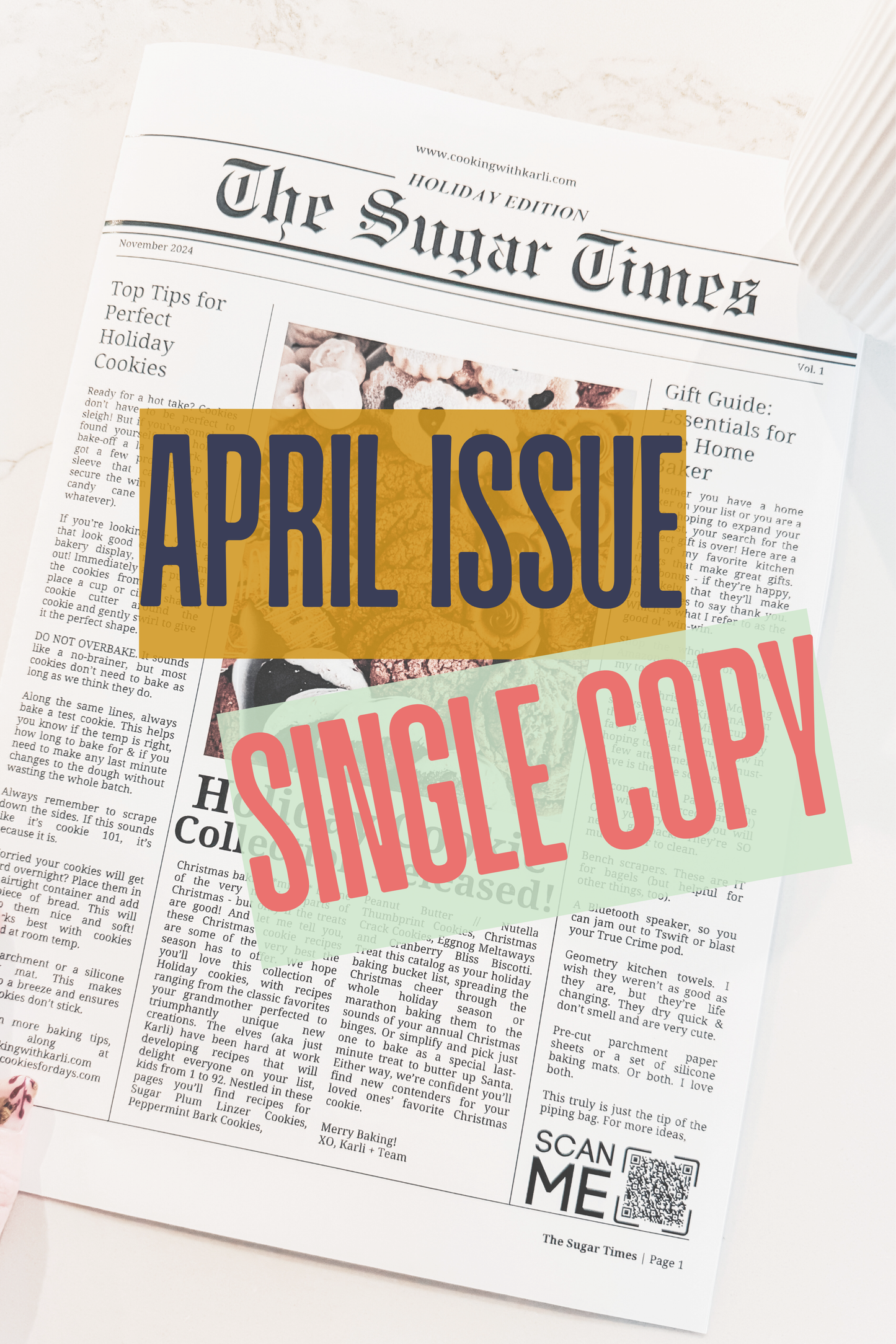 The Sugar Times Vol. 3 | April 2025 | Physical Edition