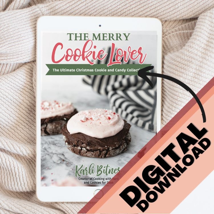 The Merry Cookie Lover eBook: The Ultimate Christmas Cookie and Candy Collection (Cookie Lover Book 3) (Digital Copy) (Copy)