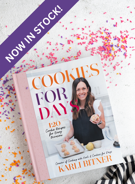 Cookies For Days- 120 Cookie Recipes For Every Occasion (Hardcover Copy)