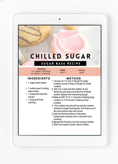 Cookie Lover Mix + Match Recipe eBook (Cookie Lover Book 1) (Digital eBook)