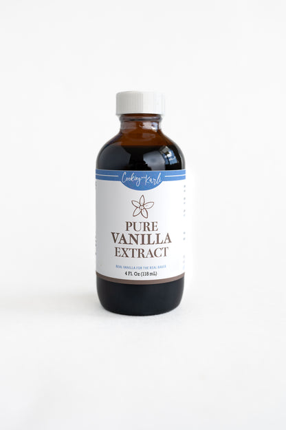 100% Pure Vanilla Extract- Cooking with Karli (4oz bottle)